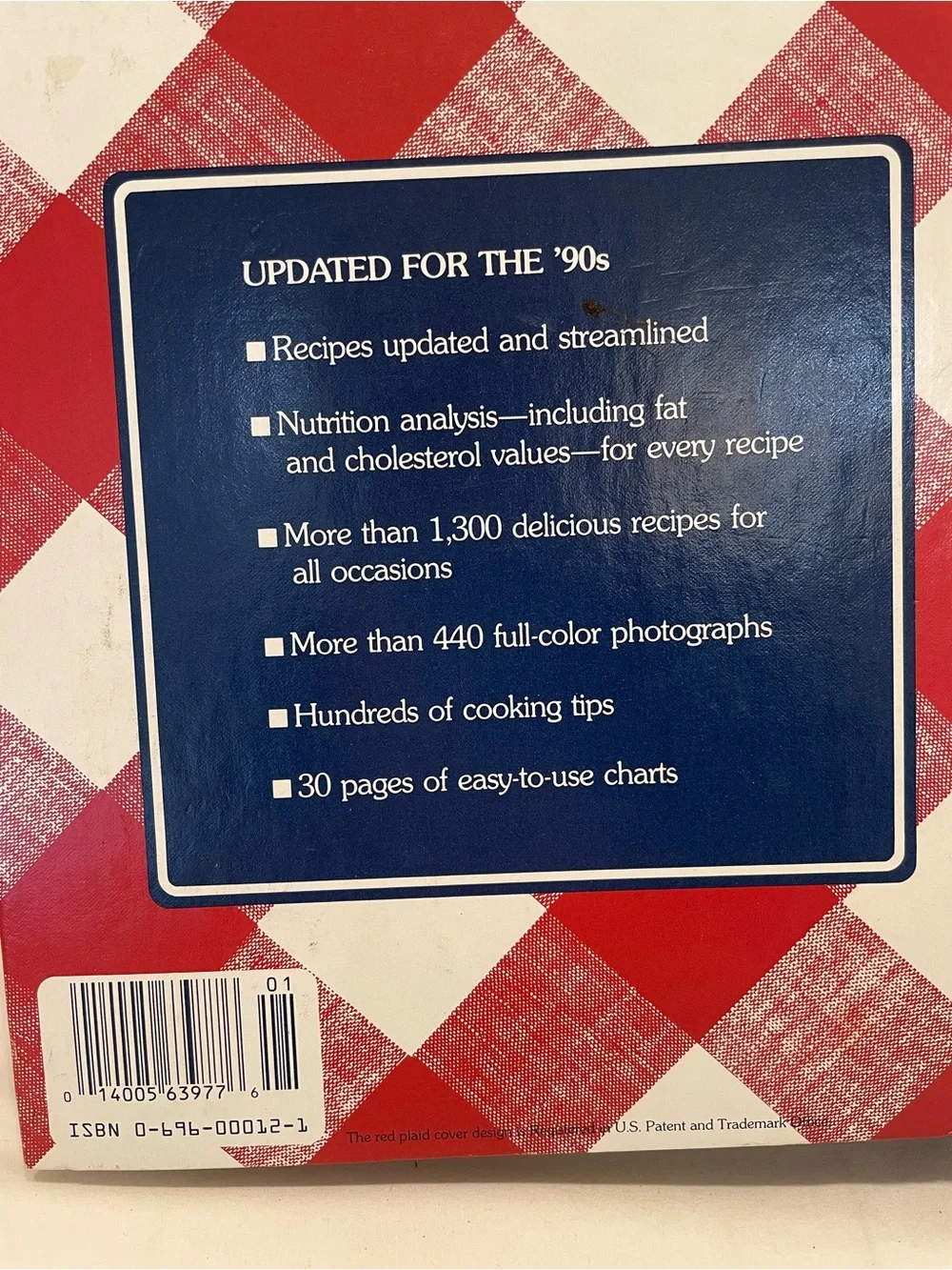 Better Homes And Gardens New Cook Book - Red, White, Navy